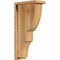 Ekena Millwork Ridgewood Rough Sawn Corbel w/Backplate, Western Red Cedar, 6"W x 12"D x 24"H COR06X12X24RID01RWR - alternate 1